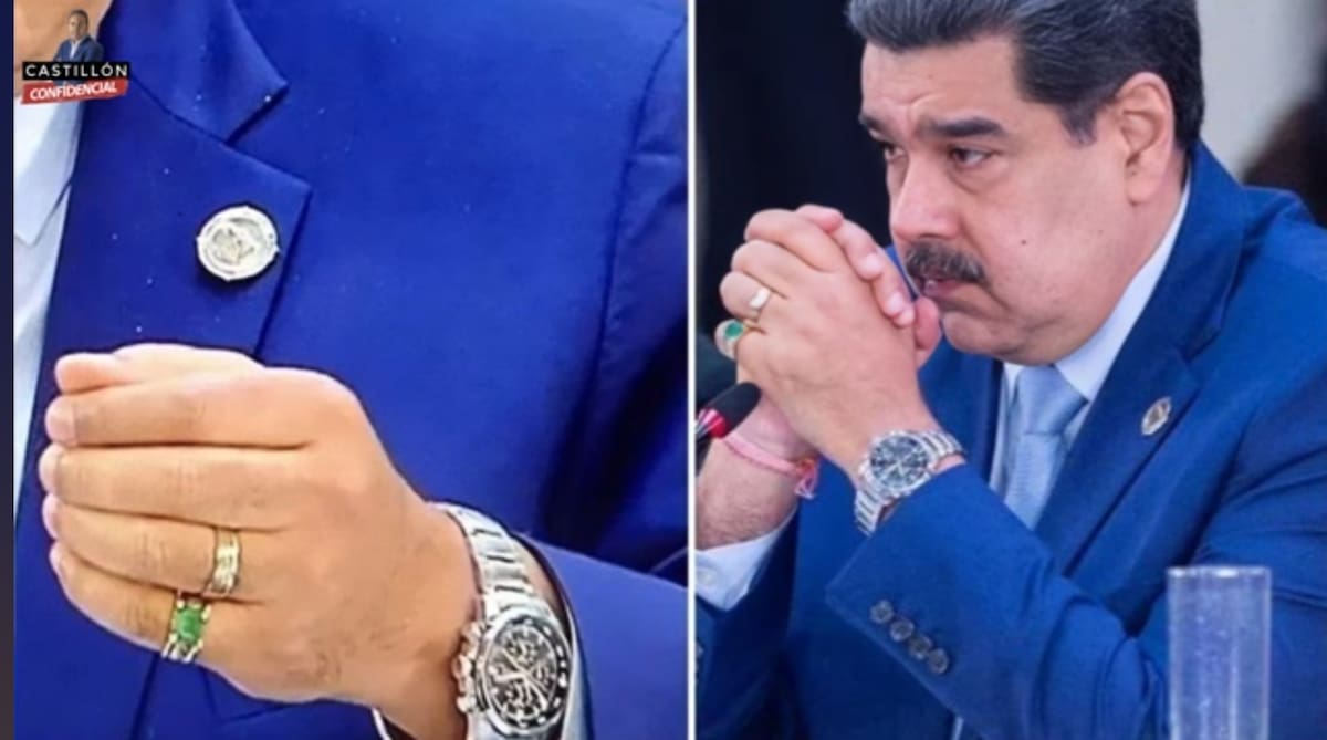 Un reloj obsequiado a Nicolás Maduro grababa conversaciones y enviaba la información tres veces al día.