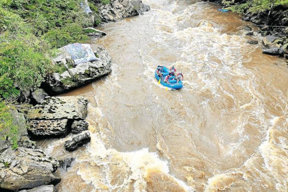 Las intervenciones mineras pondrían en riesgo la protección del río y su aprovechamiento turistico. Foto suministrada/VANGUARDIA