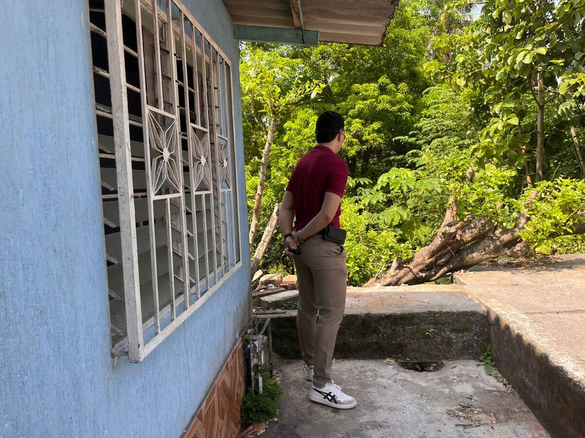 El fenómeno de remoción ha generado afectaciones en la vía y ha consumido parte de dos viviendas del barrio María Eugenia de Barrancabermeja.
Lesly Cifuentes/Vanguardia