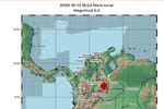 ¿Sintió el movimiento? Se reportó fuerte sismo de 5,2 en Santander