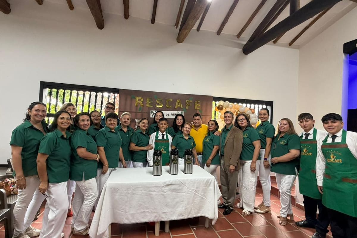 Lanzamiento de Rescafé, en Charalá, Santander. Foto: Suministrada/VANGUARDIA