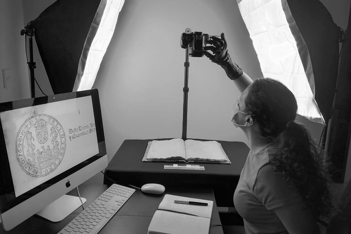 Rescatan 21.000 folios con más de cuatro siglos de historia: el archivo de Pamplona que volvió a respirar. Foto suministrada/VANGUARDIA