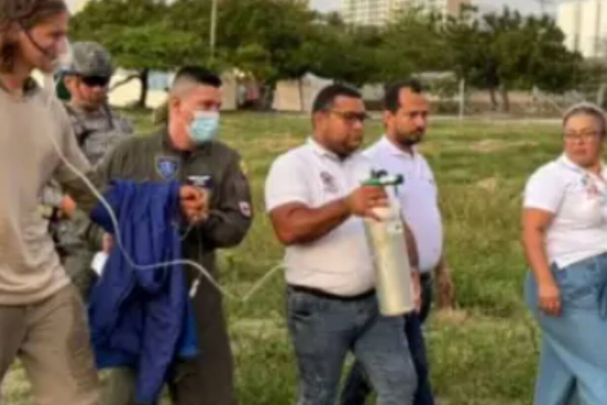 Autoridades del Magdalena coordinaron el rescate y traslado del ciudadano estadounidense desde la Sierra Nevada de Santa Marta hacia un centro hospitalario en Santa Marta.