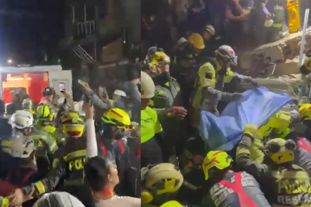 Los rescatistas recurrieron entonces al procedimiento conocido como ‘llamado y escucha’.
