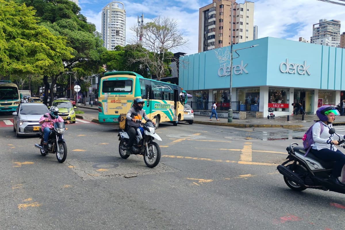 Restricción del parrrillero y las motos en Bucaramanga. Marco Valencia/Vanguardia