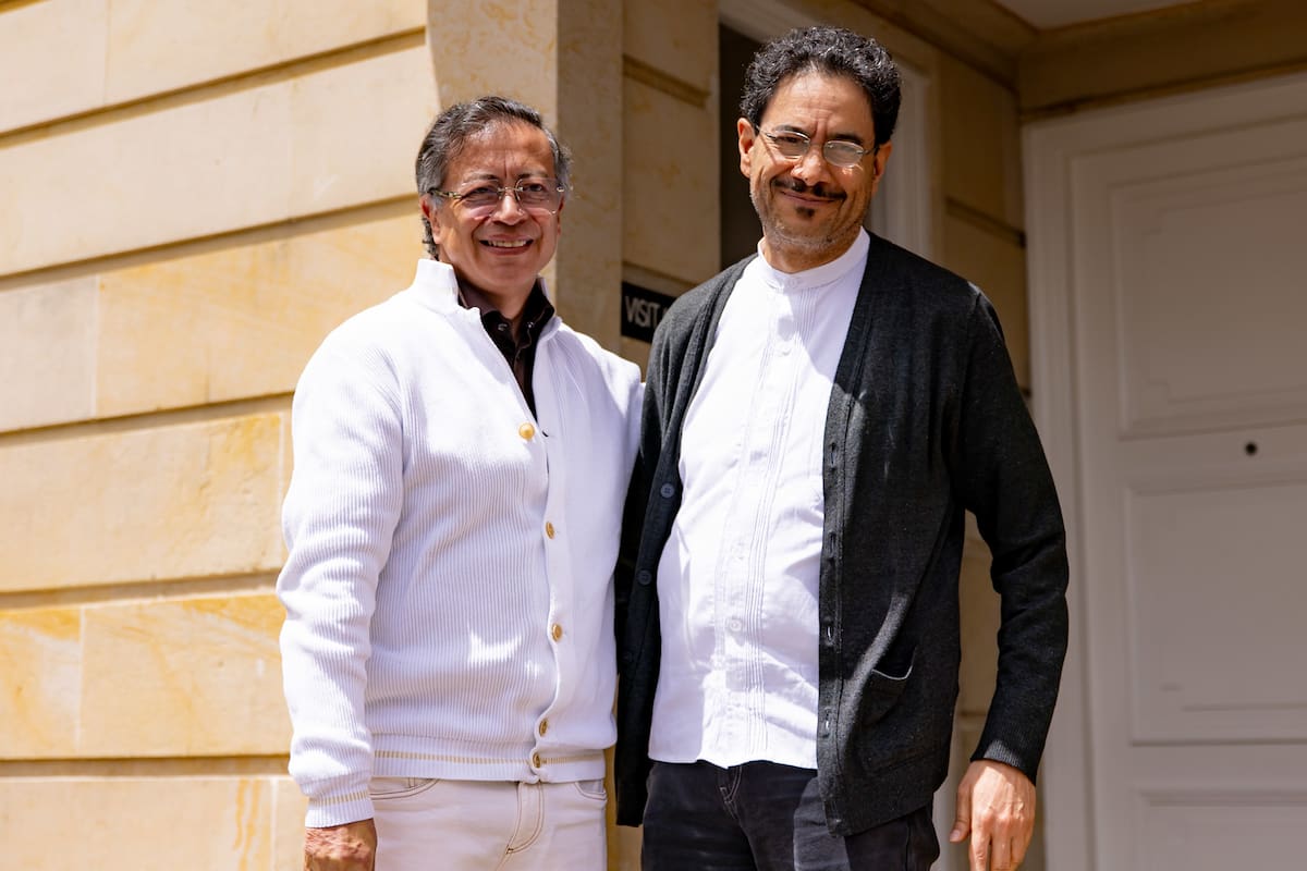 Gustavo Petro e Iván Cepeda darán la réplica al Gobierno de Abelardo De La Espriella. Foto: Colprensa/VANGUARDIA