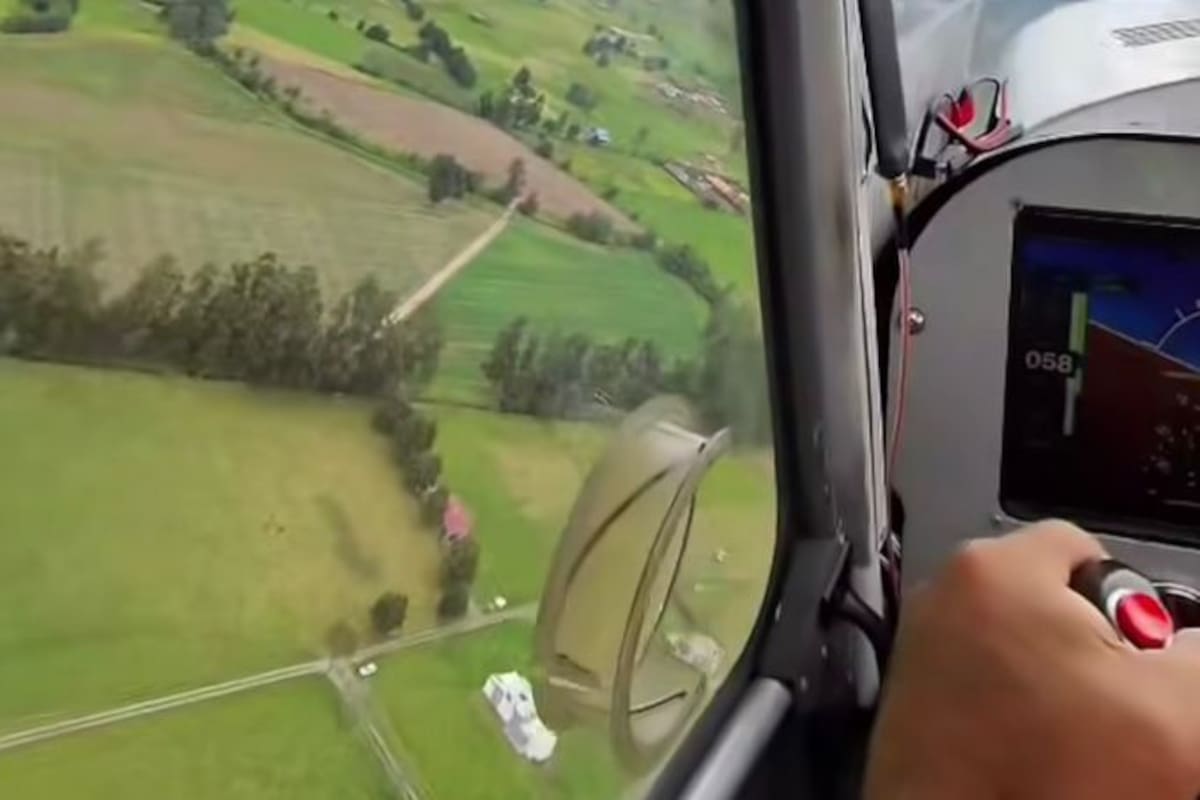 Revelador sobrevuelo: Avioneta recorre los 2 minutos de vuelo que hizo la aeronave en la que murió Yeison Jiménez