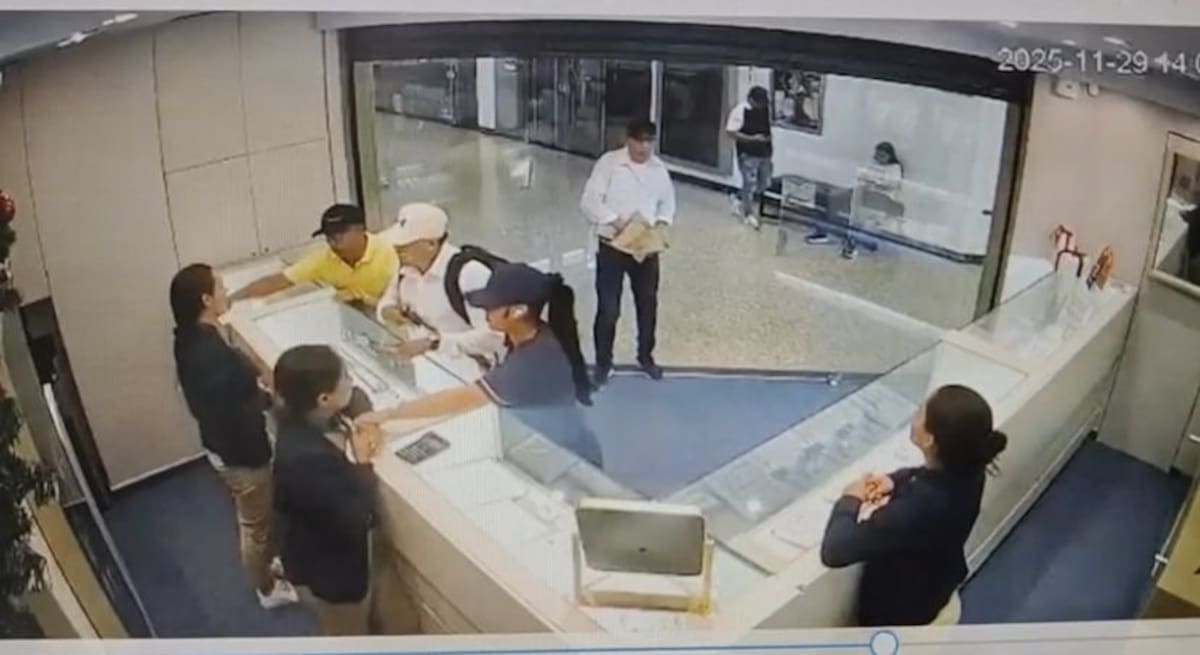 Revelan identidad del delincuente abatido y los 5 capturados que asaltaron una joyería en centro comercial de Bucaramanga. | FOTO: Vanguardia