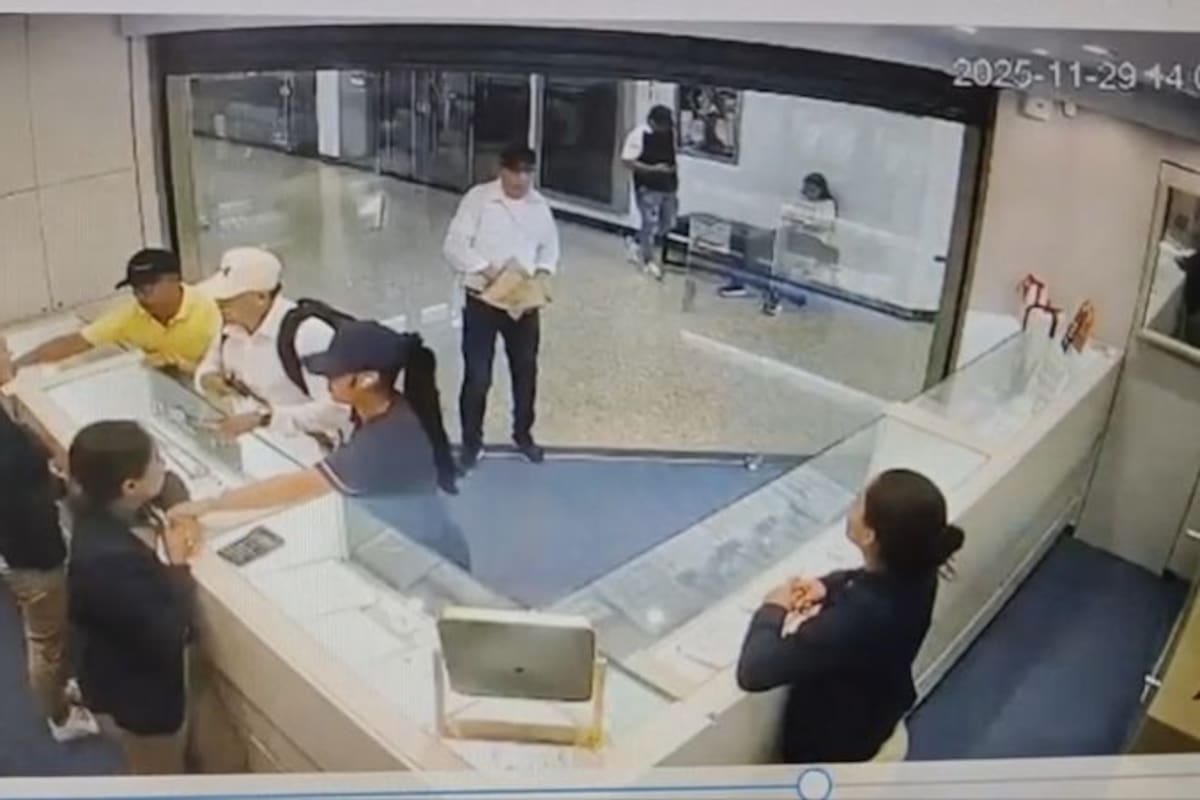 Revelan identidad del delincuente abatido y los 5 capturados que asaltaron una joyería en centro comercial de Bucaramanga. | FOTO: Vanguardia