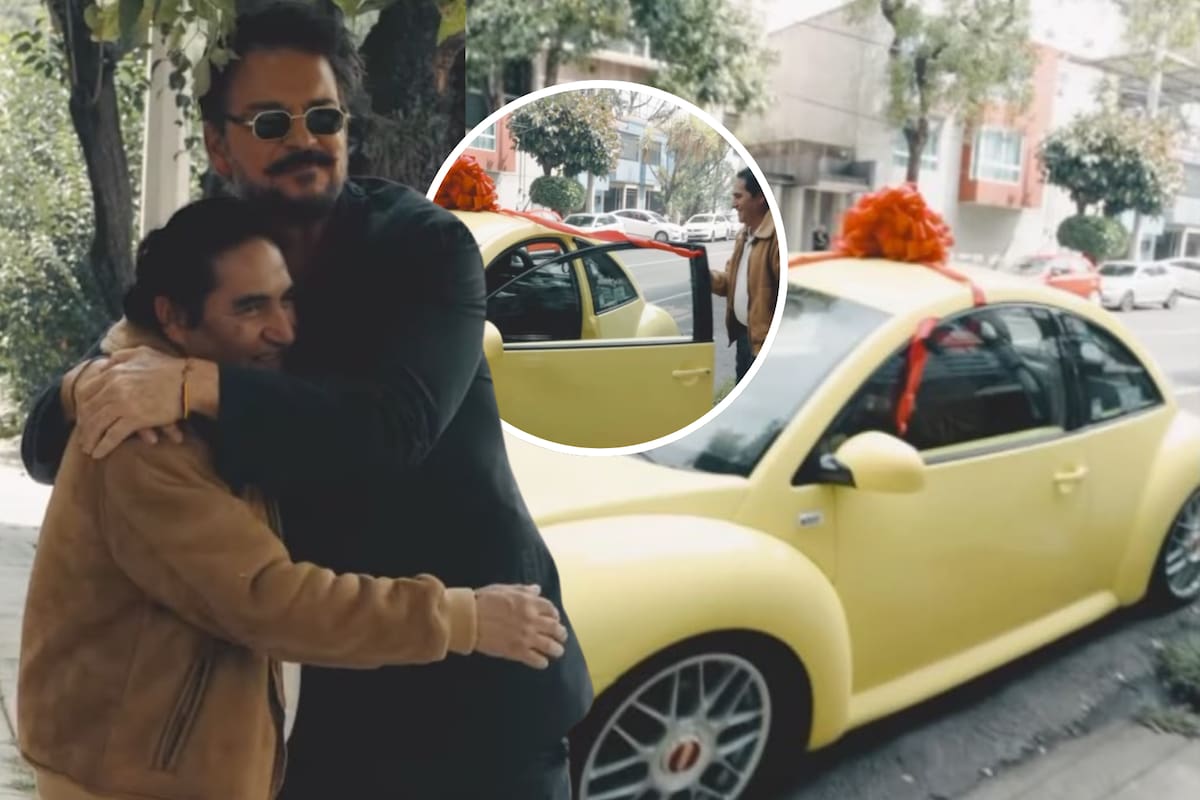 Ricardo Arjona y Pocho, su exescenógrafo y taxista, en México. Foto: Redes Sociales @ricardoarjona