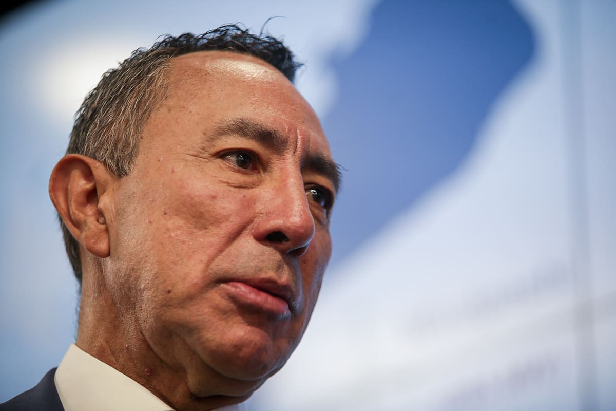 El presidente de Ecopetrol, Ricardo Roa, fue imputado por la Fiscalía por un presunto caso de tráfico de influencias. // Foto: Colprensa - Cristian Bayona.