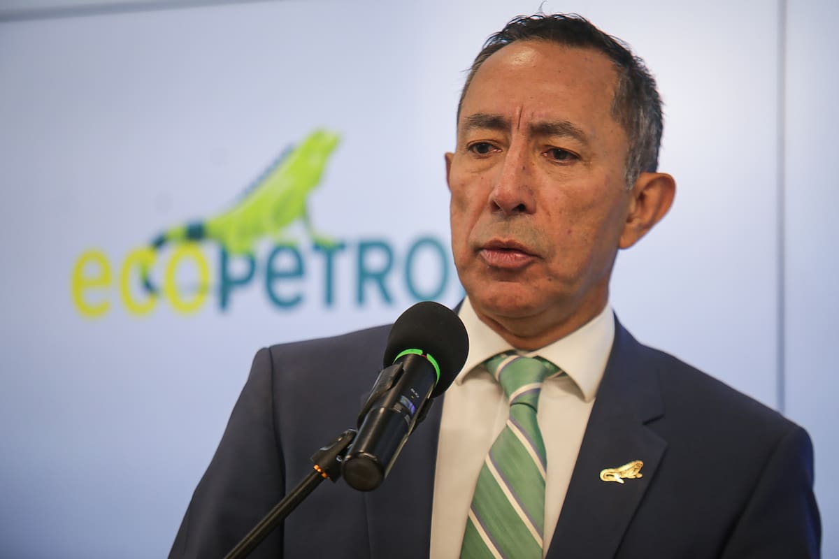 El presidente de Ecopetrol, Ricardo Roa Barragán. // Foto: Colprensa - Cristian Bayona.