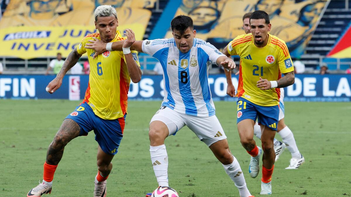 Richard Ríos tendría su futuro definido en uno de los equipos ‘grandes’ de Inglaterra. (Foto: EFE / VANGUARDIA).