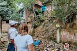 Temor persiste en asentamiento La Islita, casas en riesgo por talud en Bucaramanga