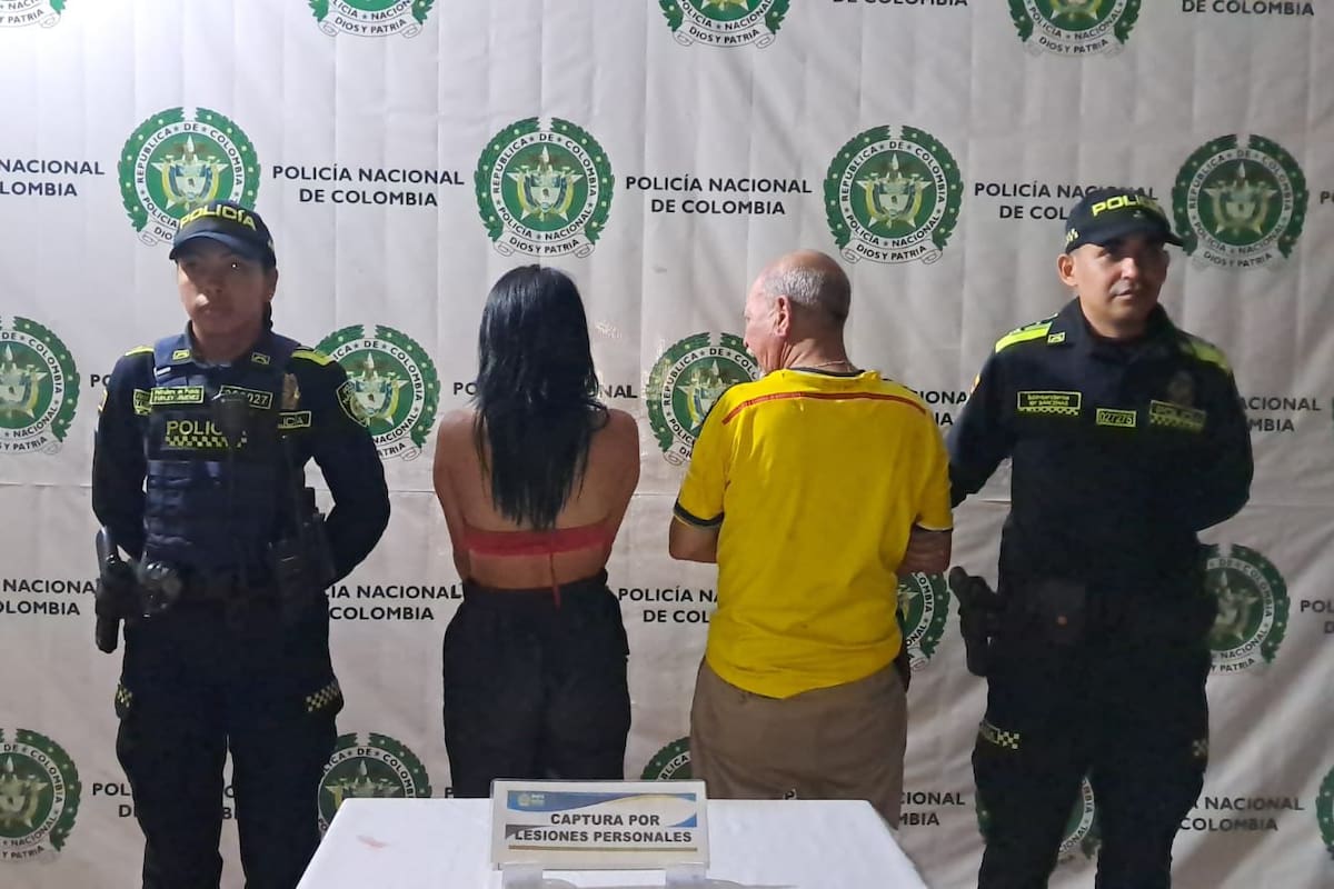 Riña terminó fuera de control en Bucaramanga: dos policías resultaron heridos durante el procedimiento