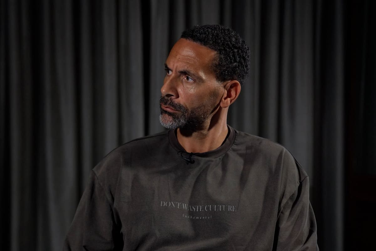 Rio Ferdinand habló de las consecuencias de la salida de Luis Díaz del Liverpool. Foto: X de Rio Ferdinand.