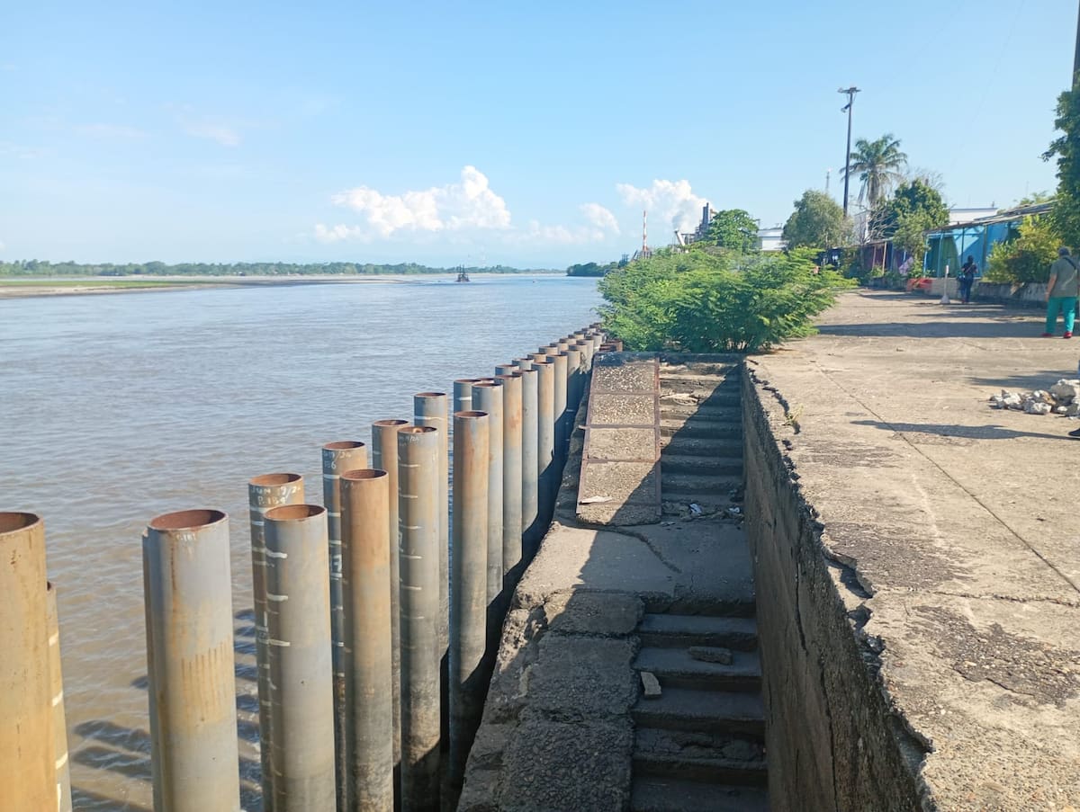 El río Magdalena, a la altura de Barrancabermeja, registra un nivel de 1.7 metros.
Lesly Cifuentes/Archivo/Vanguardia