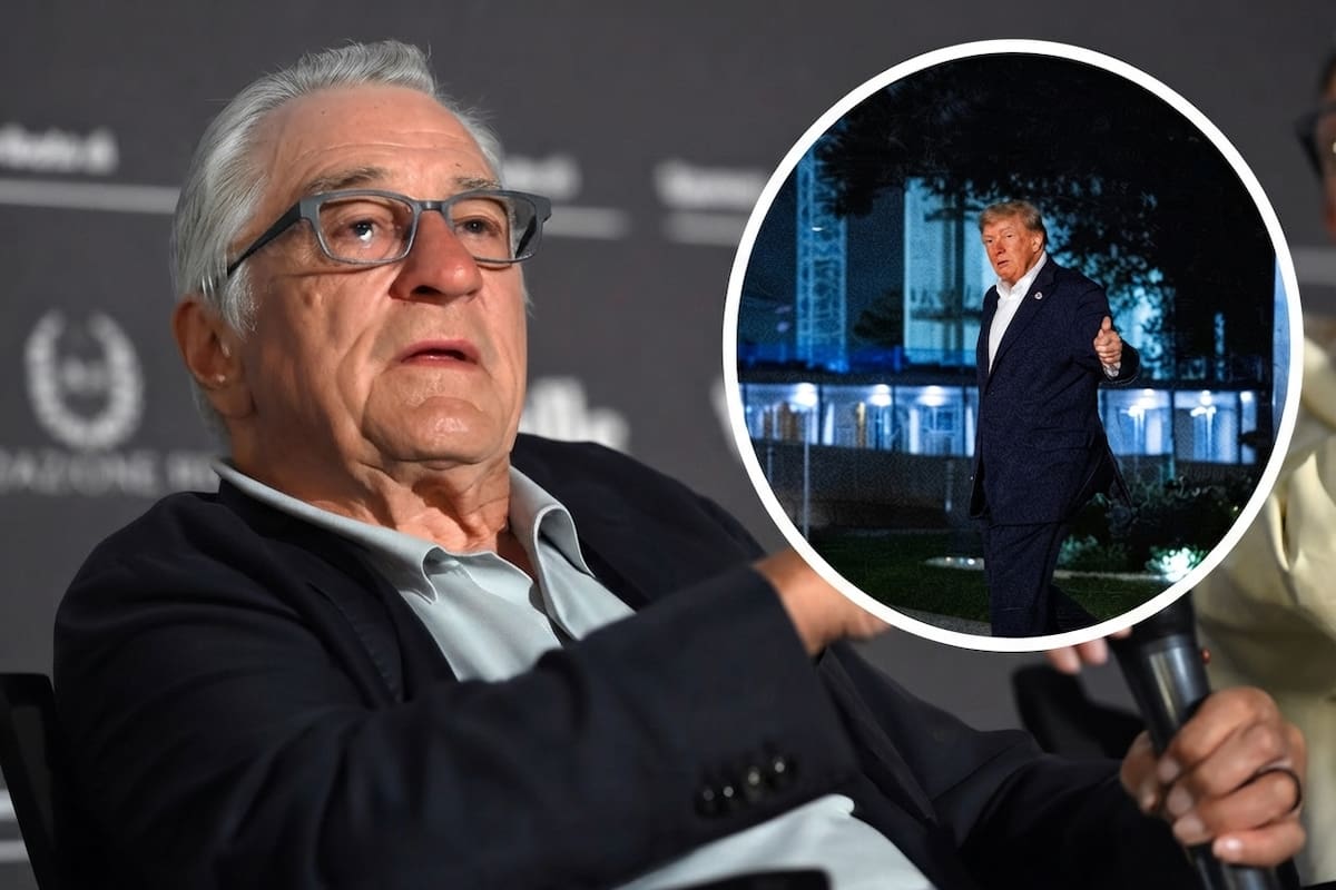 Robert De Niro lanzó fuertes críticas contra Donald Trump durante un acto público en Nueva York.
