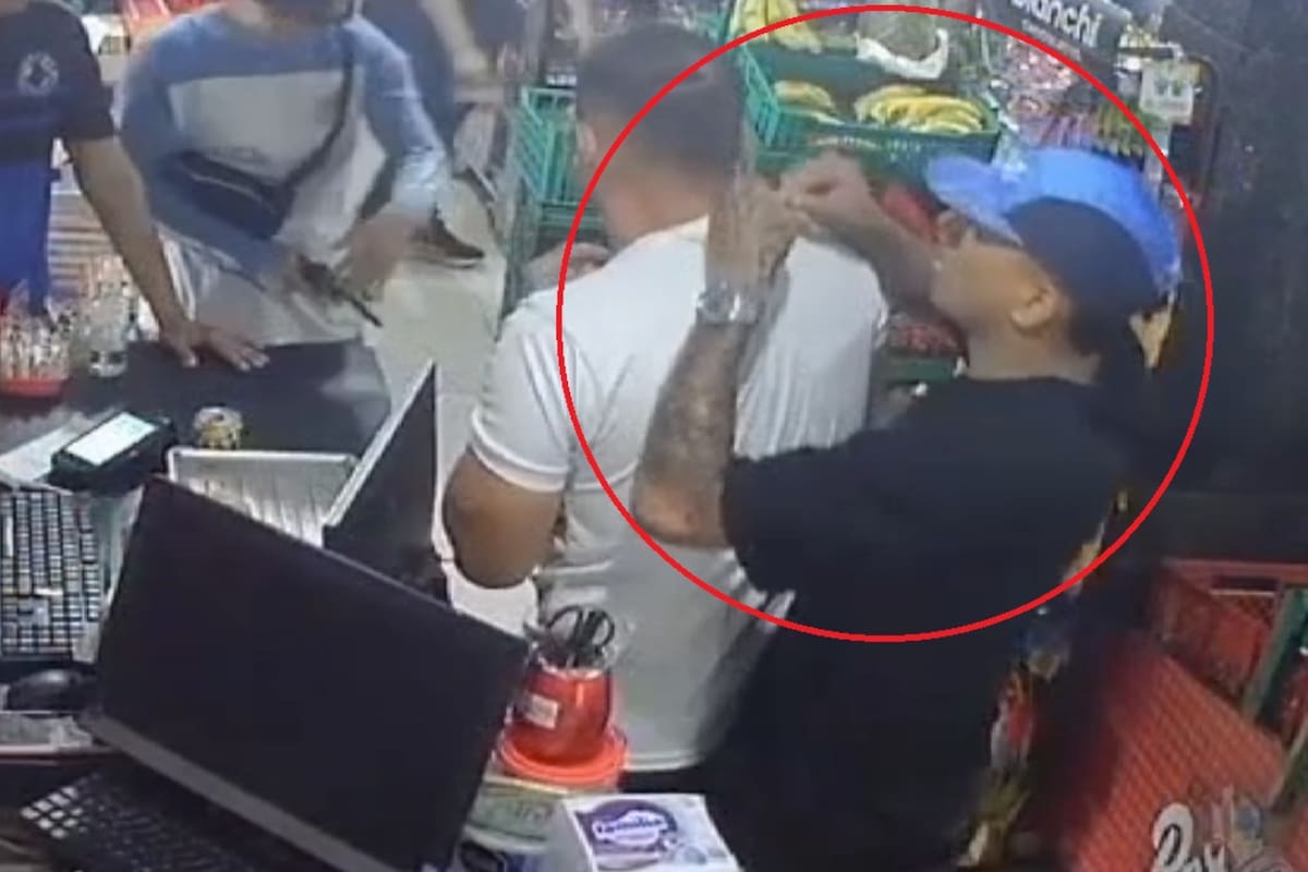 Robo en supermercado de Bucaramanga: delincuentes armados hurtaron cadena de oro en menos de 10 segundos