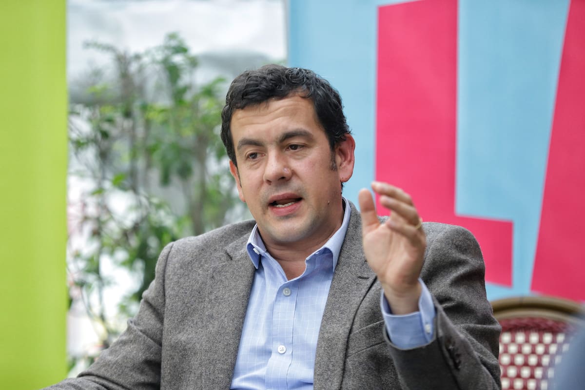 El ministro designado del Interior, Rodrigo Lara, será el encargado de representar el Gobierno ante el legislativo. (Colprensa - Camila Díaz)