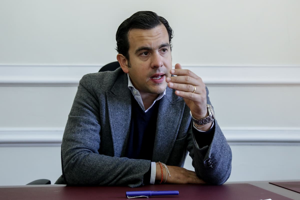 Rodrigo Lara Restrepo, ministro del Interior. // Foto: Archivo - Colprensa - Diego Pineda.