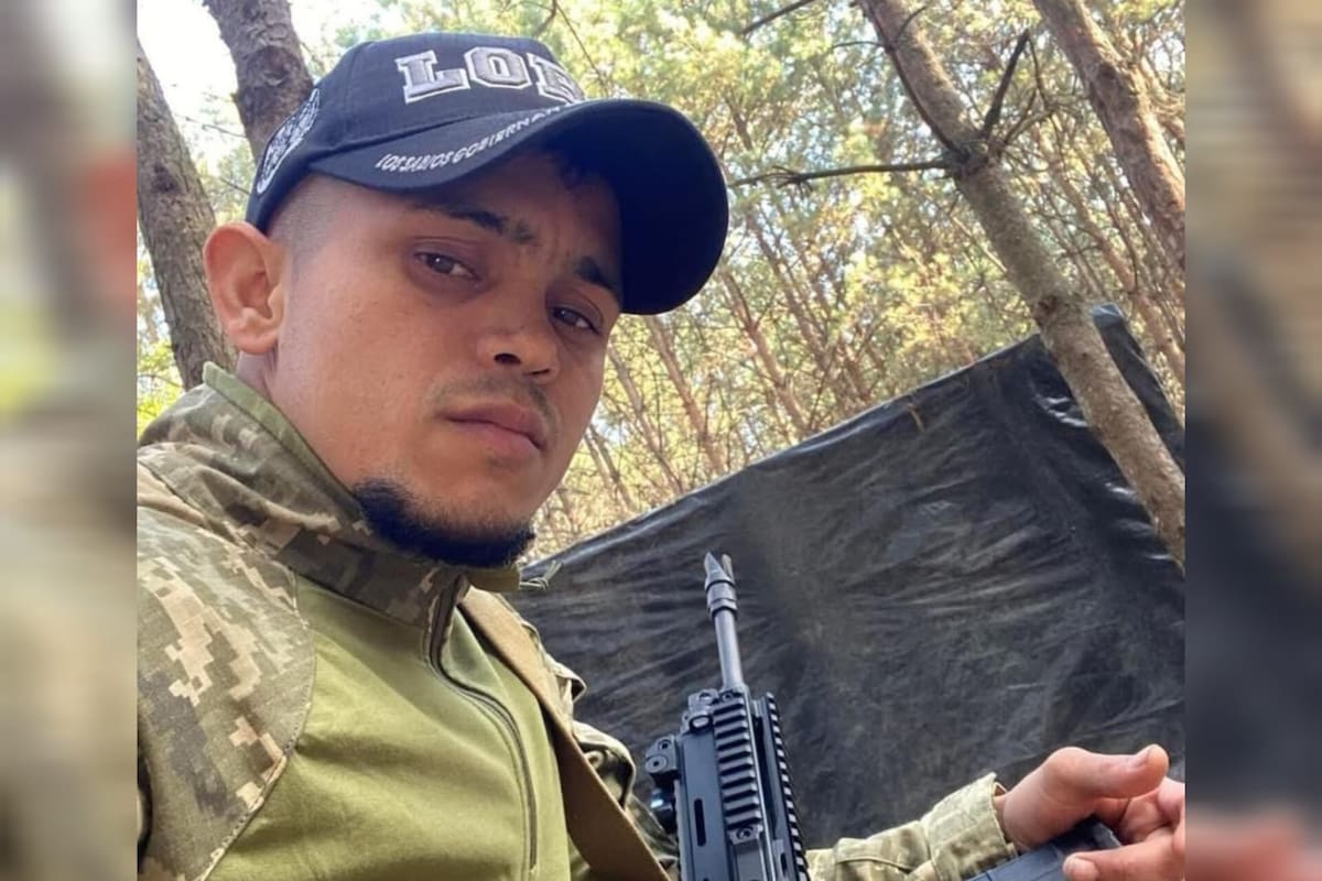 Rubén Pérez, joven oriundo de Rionegro, murió mientras combatía en la guerra entre Ucrania y Rusia.