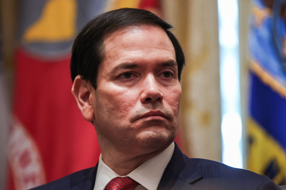 Fotografía de archivo del secretario de Estado de EE.UU., Marco Rubio. EFE/EPA/SAMUEL CORUM / POOL