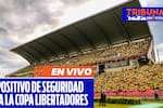 En directo: dispositivo de seguridad para la Copa Libertadores