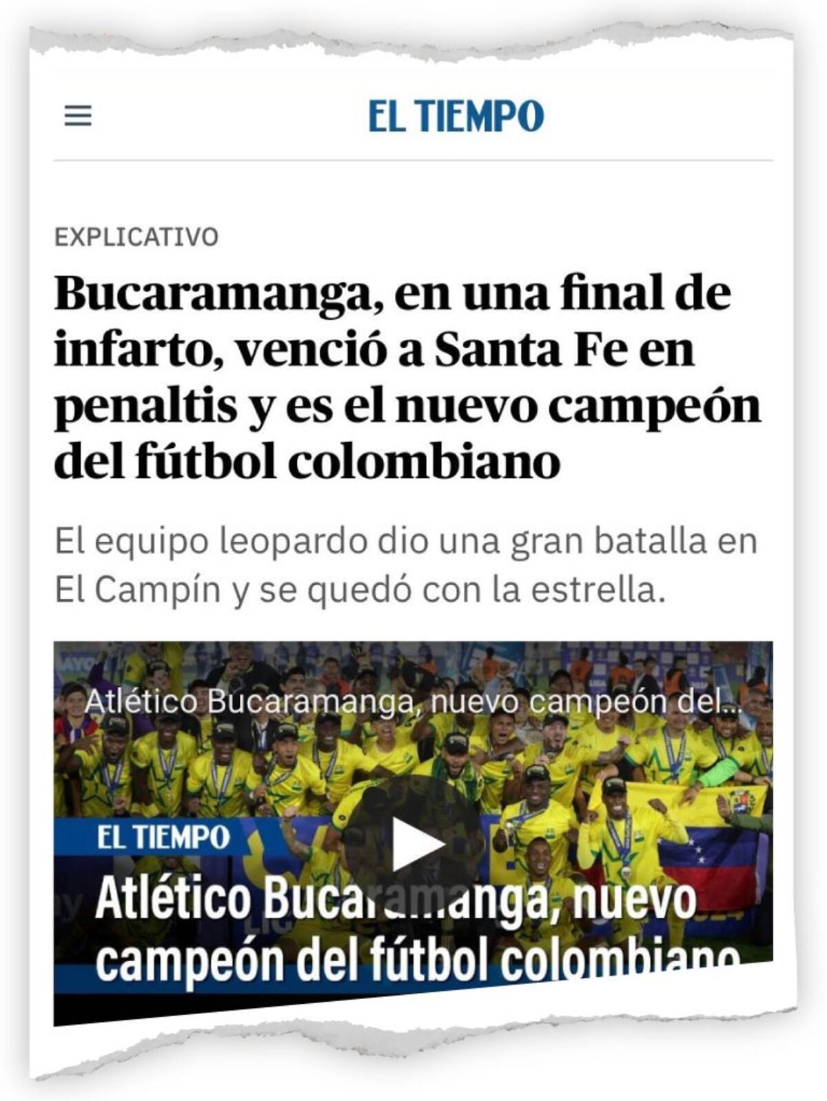 ‘Rugió’ el campeón: lo que dijeron los medios del triunfo inolvidable ...