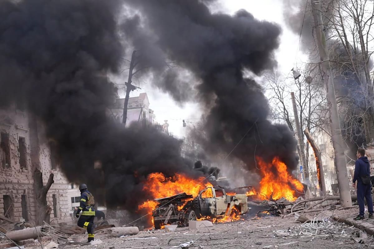 Rusia reanuda ataques contra Ucrania tras el fin de la tregua.
Foto: EFE.