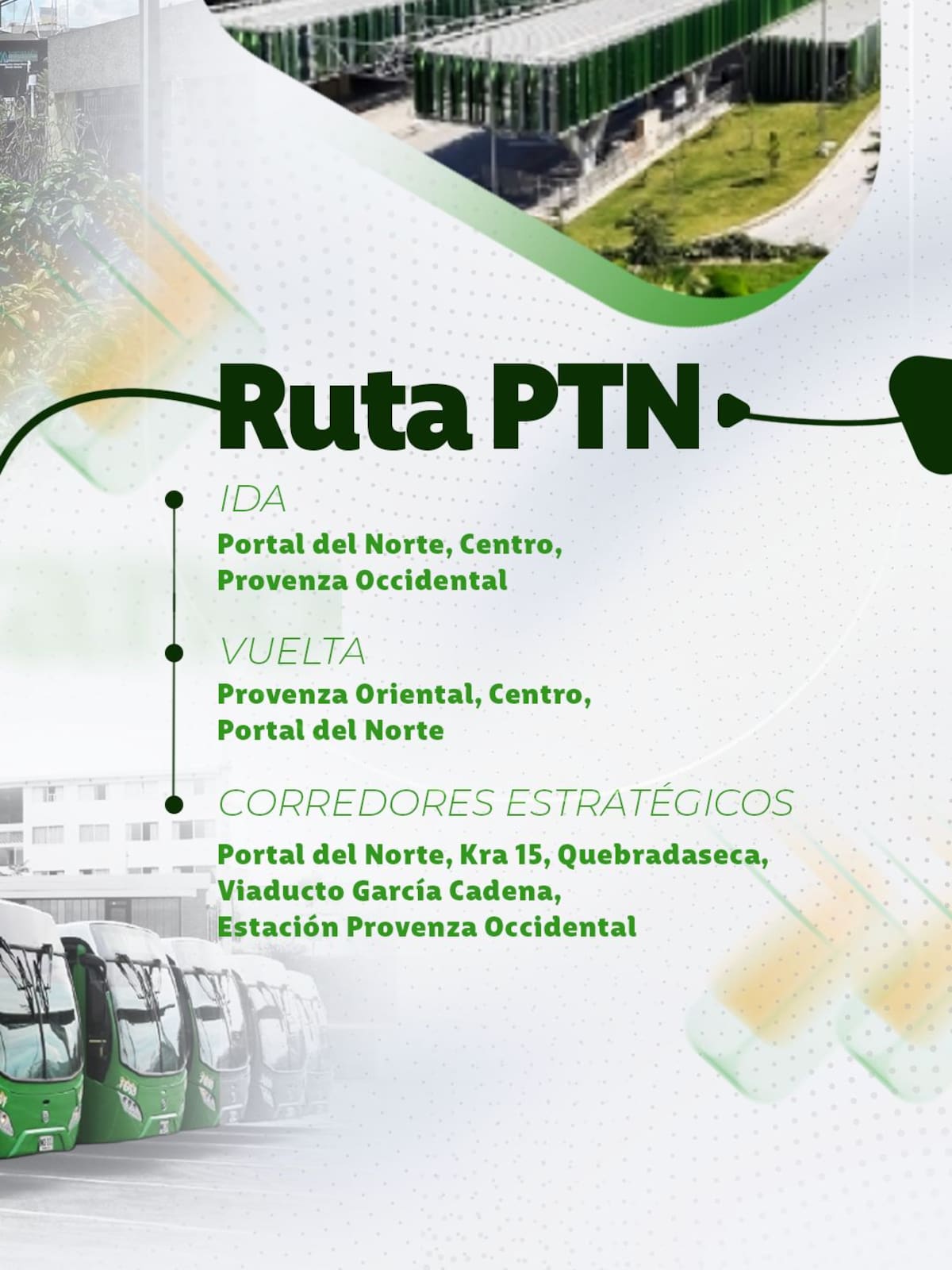 Recorrido de la Ruta PTN del SITME en Bucaramanga.