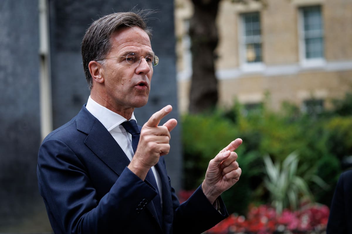 Foto de archivo del secretario general de la OTAN, Mark Rutte. EFE/EPA/TOLGA AKMEN