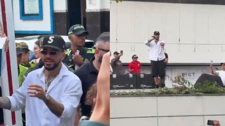 Antes de su gran concierto, Ryan Castro sorprende en Bucaramanga con ayudas para los damnificados