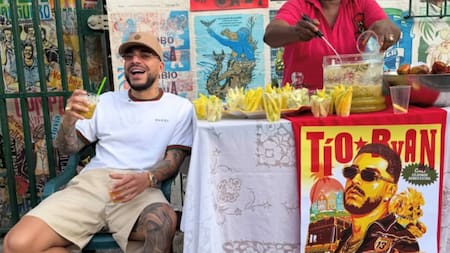 Ryan Castro sorprendió en el barrio Obrero de Cali con homenaje a la salsa