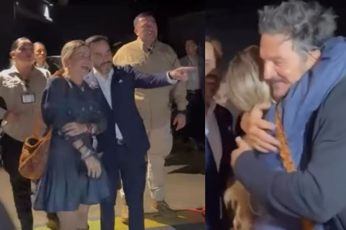 Ana Lucía Pineda, la nueva primera dama de Colombia, saludó con un emotivo abrazo al cantautor guatemalteco, uno de sus artistas favoritos.