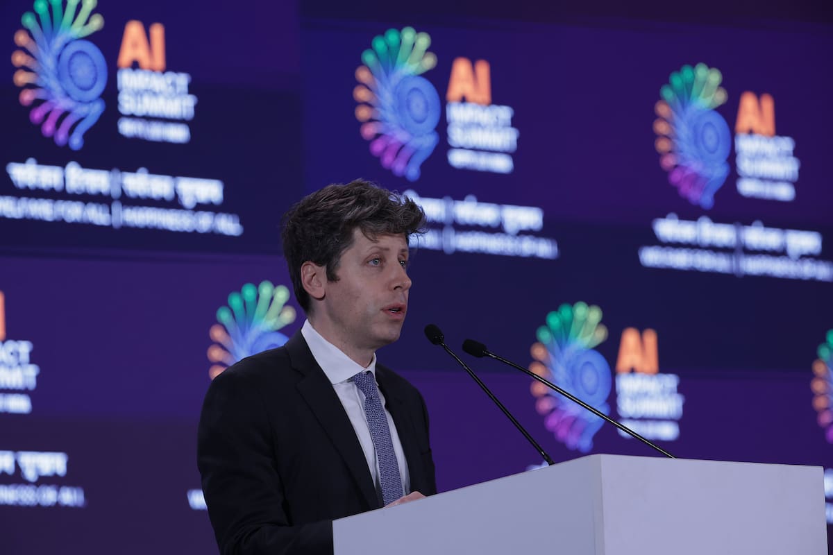 Imagen de archivo del consejero delegado de OpenAI, Sam Altman. EFE/EPA/RAJAT GUPTA