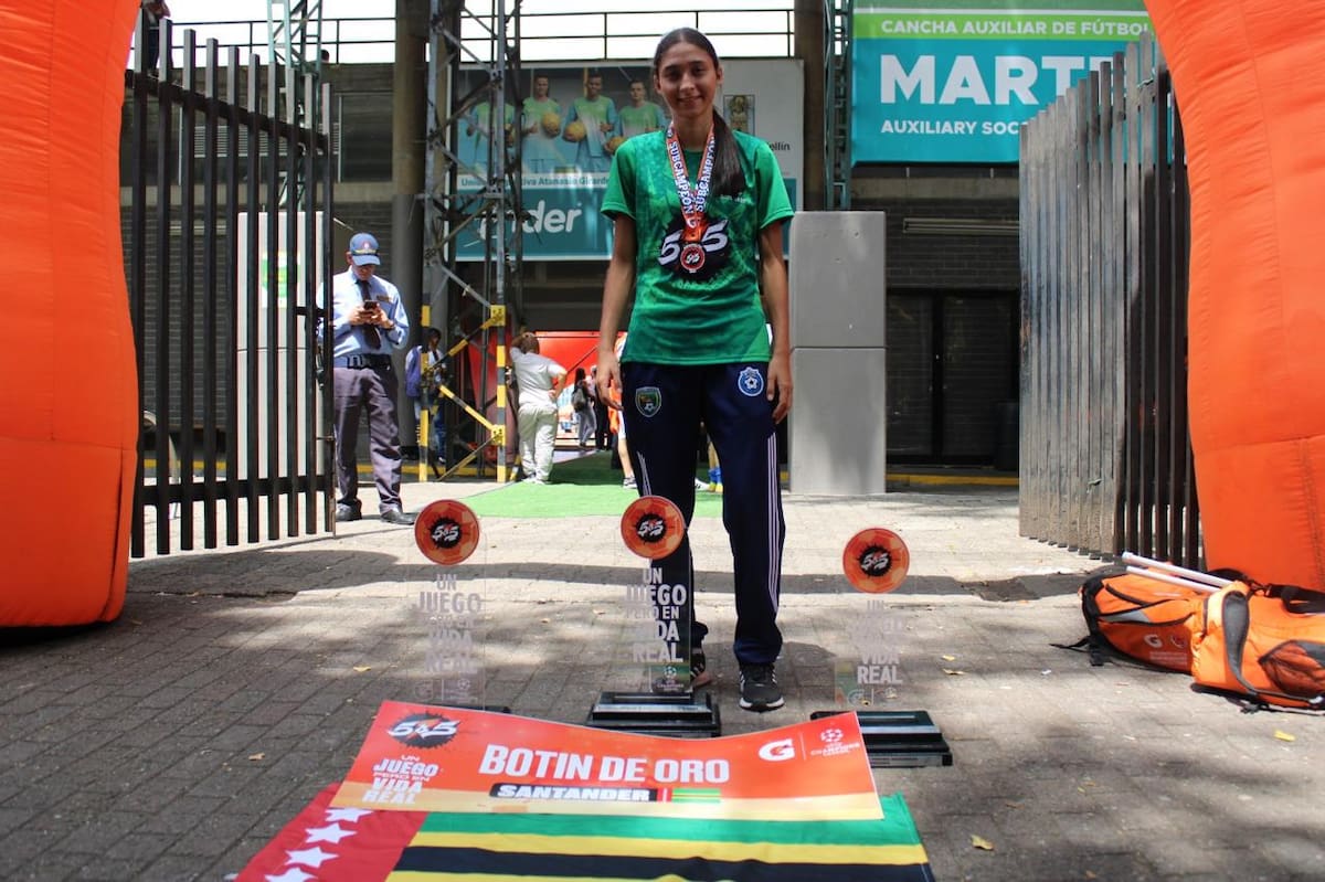 Samantya Rodríguez, campeona Gatorade.
