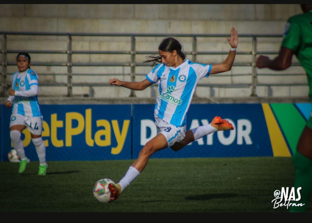 Samantha Rodríguez en el Real Santander.