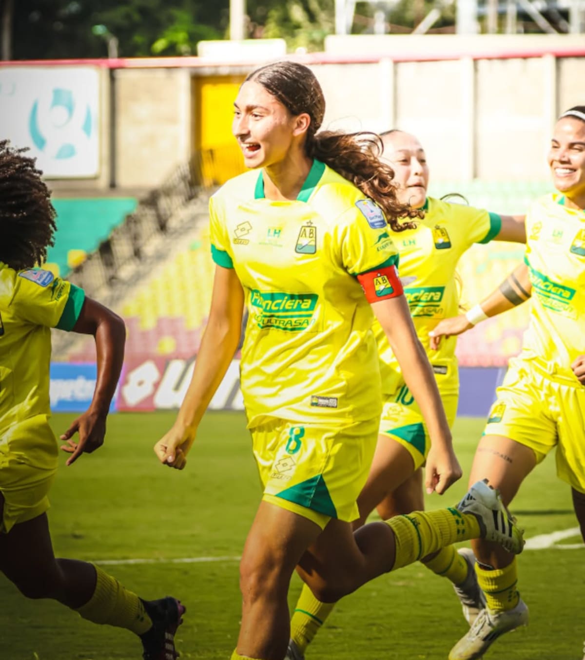 Samantha Rodríguez dio el salto al balompié internacional: Foto: Atlético Bucaramanga.