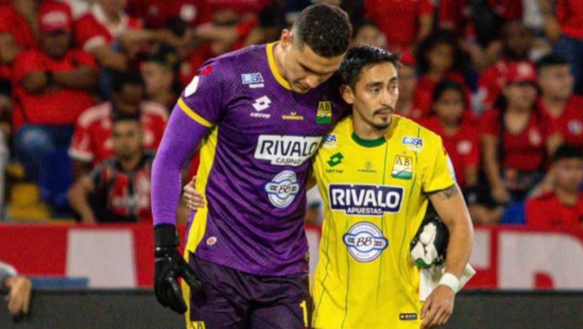 Fabián Sambueza le envió un emotivo mensaje a Aldair Quintana, quien se fue del Atlético Bucaramanga. Foto: Instagram de Fabián Sambueza.