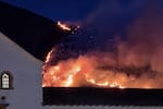 Grave incendio se registra en el cerro San Marcos, en Villa de Leyva