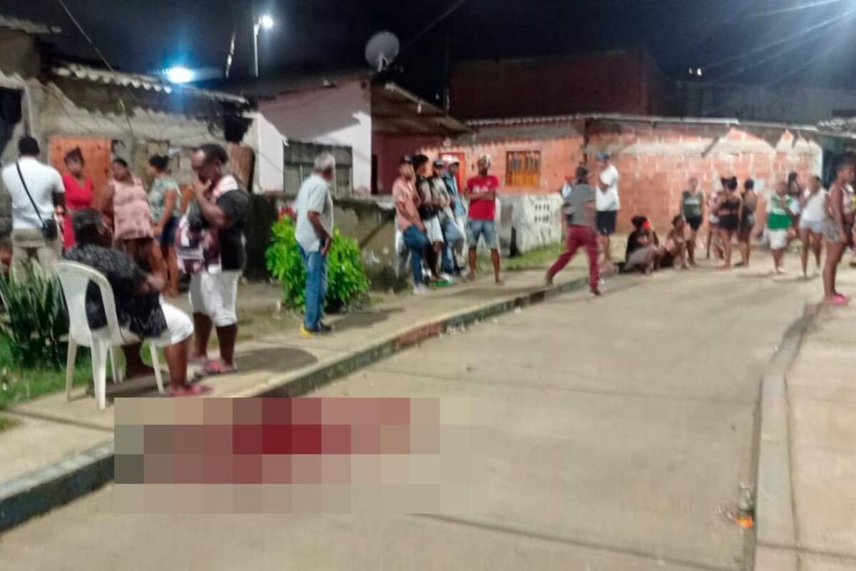 El suceso ocurrió a las 8:00 de la noche del pasado jueves. El reporte de la Policía señala que hay dos capturados. FOTO: SUMINISTRADA.