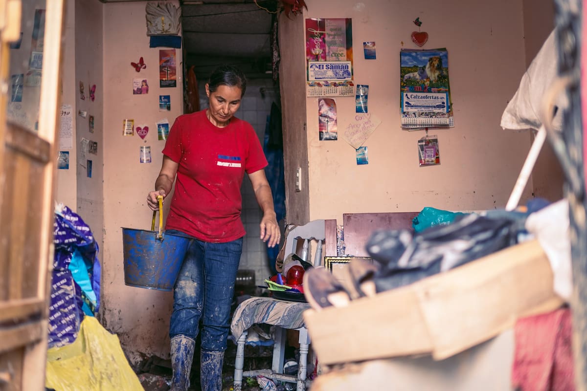 Muchas familias perdieron sus enseres. (Foto: Byron Pérez / VANGUARDIA)