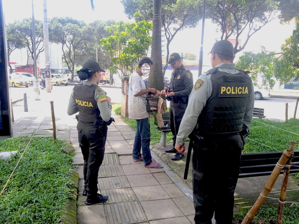 Diariamente son sancionadas por consumo y porte de drogas en parques de Bucaramanga alrededor de 25 personas. (Fotos: Archivo / VANGUARDIA)