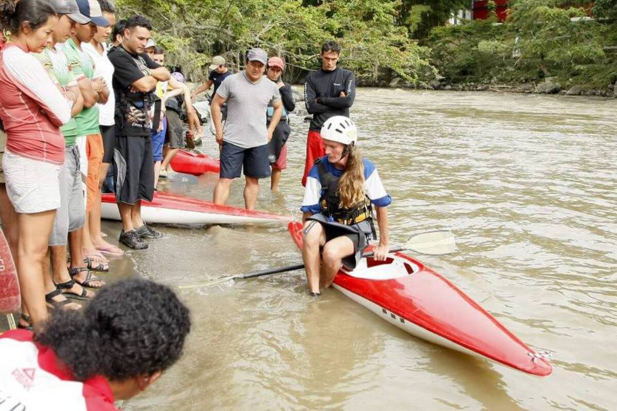 Este deporte es muy vistoso en la ciudad, debido a la facilidad que se tiene para practicarlo gracias al río que atraviesa el municipio. (Foto: Archivo/VANGAURDIA LIBERAL)