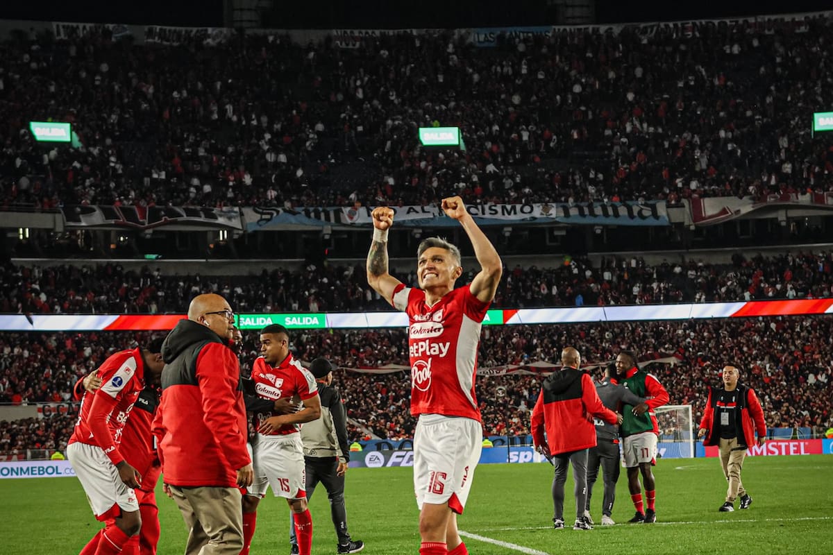 Santa Fe sobrevivió al infierno del Monumental y eliminó a River en los penales. /FOTO: Santa Fe