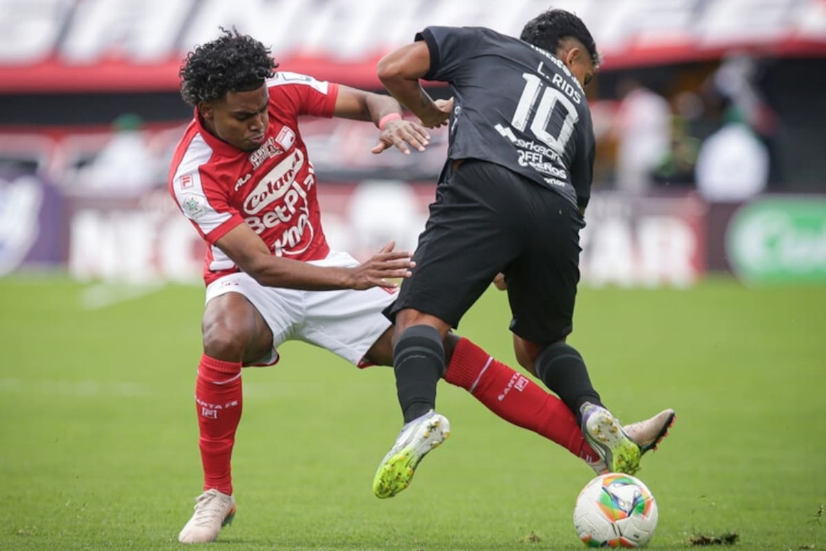 Santa Fe goleó 5-0 a Cúcuta, en la fecha 17 de la Liga BetPlay I de 2026. Foto: Colprensa.