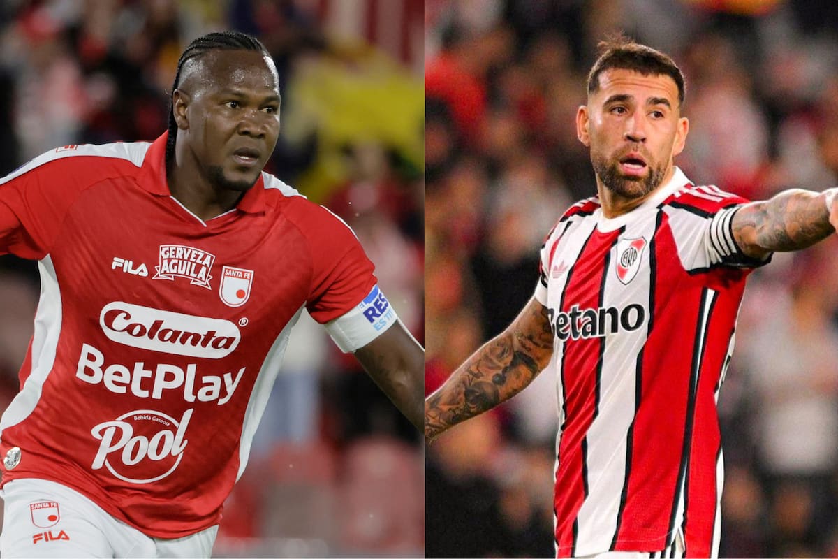 Santa Fe vs. River Plate: hora y dónde ver en vivo el partidazo de la Copa Sudamericana en Bogotá. Fotos: EFE/Redes sociales River Plate
