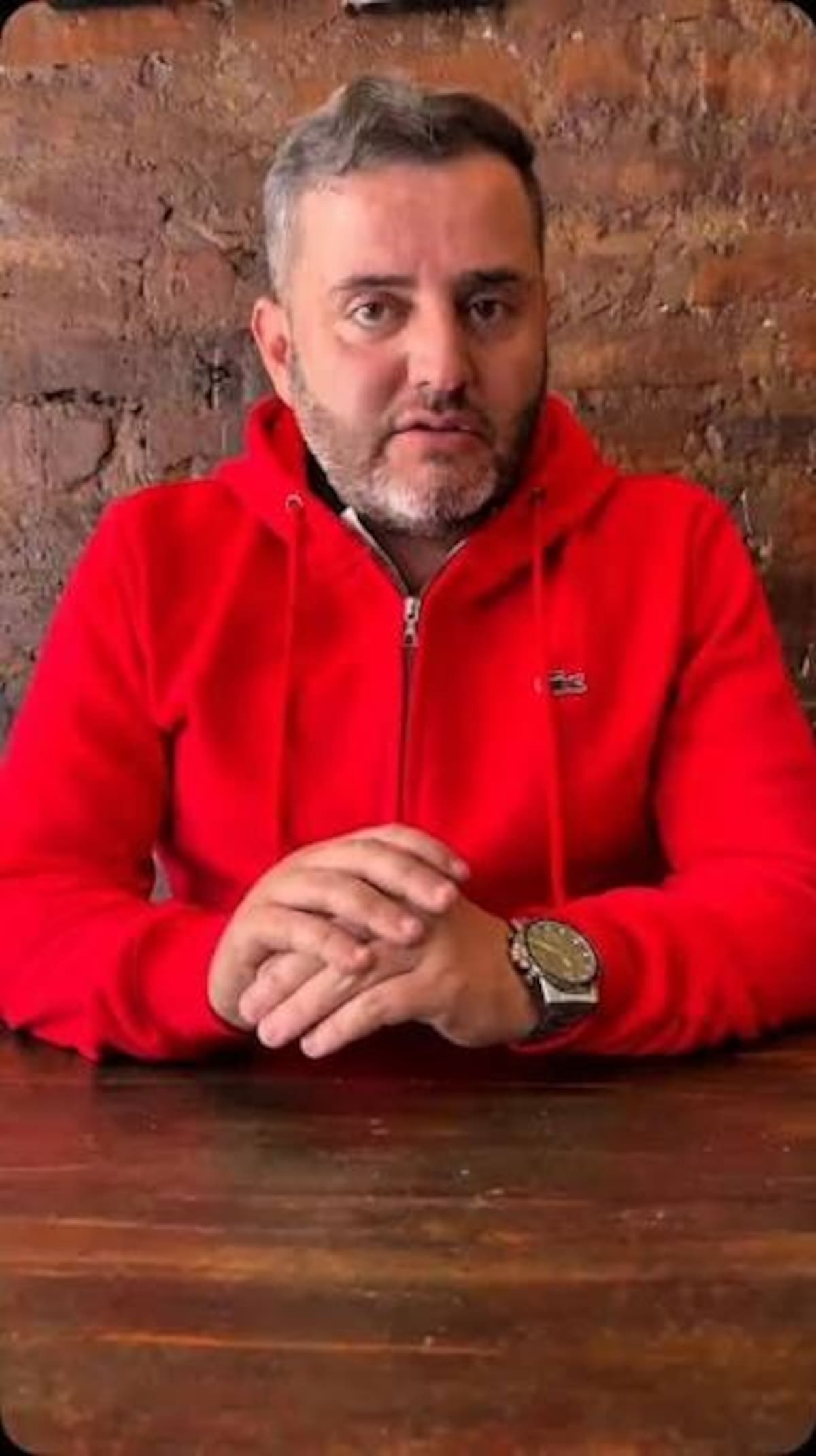 Diego Armando Mendoza, alcalde de Los Santos.