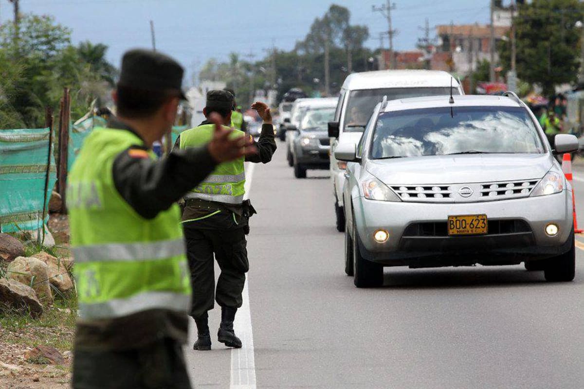 Controles viales por el puente. (Foto: Archivo /VANGUARDIA)